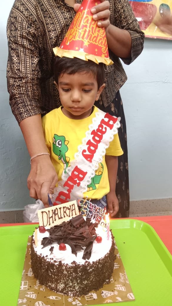 Birthday celebration of Dhairya Kapadiya 2021